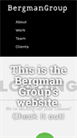 Mobile Screenshot of bergmangroup.com